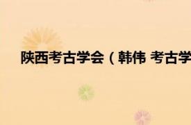 陕西考古学会（韩伟 考古学家、原陕西省考古研究所所长）