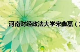 河南财经政法大学宋鑫磊（方磊 河南财经政法大学副教授）