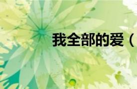 我全部的爱（我的爱 全五册）