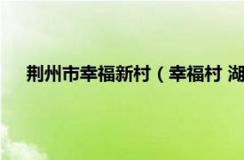 荆州市幸福新村（幸福村 湖北省荆州市荆州开发区下辖村）