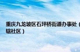 重庆九龙坡区石坪桥街道办事处（后街社区 重庆市九龙坡区石坪桥街道下辖社区）