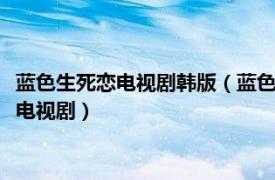 蓝色生死恋电视剧韩版（蓝色生死恋 韩国2000年宋承宪等主演的电视剧）