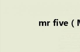 mr five（Mr.FIVE伍氏）