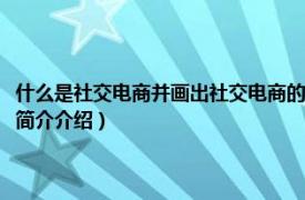 什么是社交电商并画出社交电商的商业模式（社交电商是什么模式相关内容简介介绍）