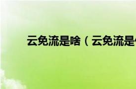 云免流是啥（云免流是什么卡相关内容简介介绍）