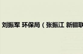 刘振军 环保局（张振江 新疆联合环保工程有限责任公司总经理）