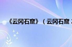 《云冈石窟》（云冈石窟 2008年文物出版社出版图书）