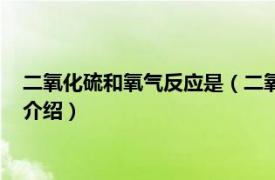 二氧化硫和氧气反应是（二氧化硫与氧气反应作用相关内容简介介绍）