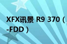 XFX讯景 R9 370（XFX讯景9600GSOT96O-FDD）