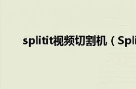 splitit视频切割机（SplitIt视频文件快速分割工具）