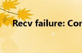 Recv failure: Connection was reset