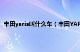 丰田yaris叫什么车（丰田YARiS L是什么车相关内容简介介绍）