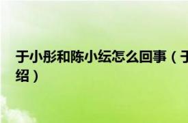 于小彤和陈小纭怎么回事（于小彤陈小纭差几岁相关内容简介介绍）