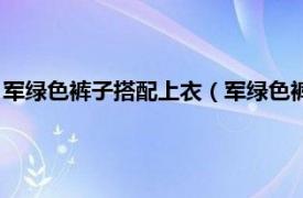 军绿色裤子搭配上衣（军绿色裤子配什么上衣相关内容简介介绍）