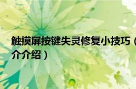 触摸屏按键失灵修复小技巧（触摸屏失灵修复小技巧相关内容简介介绍）