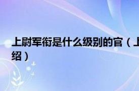 上尉军衔是什么级别的官（上尉军衔是什么官级相关内容简介介绍）