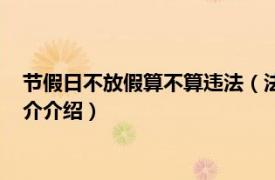 节假日不放假算不算违法（法定节假日不放假违法吗相关内容简介介绍）