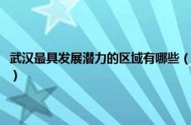 武汉最具发展潜力的区域有哪些（武汉哪个区发展潜力大相关内容简介介绍）