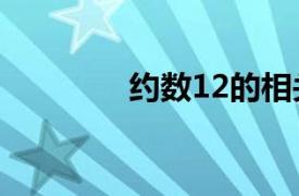 约数12的相关内容有哪些？