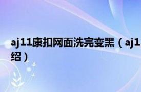 aj11康扣网面洗完变黑（aj11康扣网面怎么清洗相关内容简介介绍）