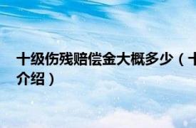 十级伤残赔偿金大概多少（十级伤残最低赔偿几万相关内容简介介绍）