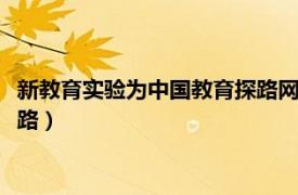 新教育实验为中国教育探路网盘pdf（新教育实验：为中国教育探路）