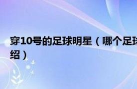 穿10号的足球明星（哪个足球明星是穿十号球衣相关内容简介介绍）