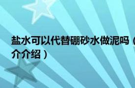 盐水可以代替硼砂水做泥吗（盐水可以代替硼砂水吗相关内容简介介绍）