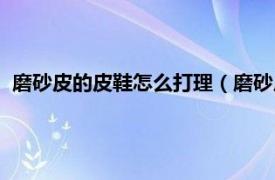 磨砂皮的皮鞋怎么打理（磨砂皮鞋怎么打理相关内容简介介绍）