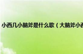 小西几小脑斧是什么歌（大脑斧小西几那一段话是什么相关内容简介介绍）