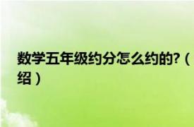 数学五年级约分怎么约的?（约分怎么约 五年级相关内容简介介绍）