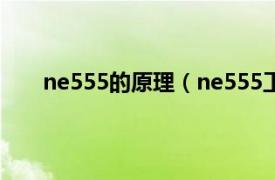 ne555的原理（ne555工作原理相关内容简介介绍）