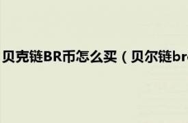 贝克链BR币怎么买（贝尔链brc什么时候发币相关内容简介介绍）