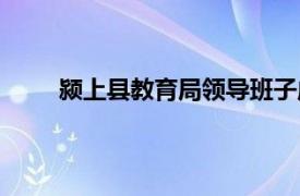 颍上县教育局领导班子成员名单（颍上县教育局）