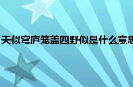 天似穹庐笼盖四野似是什么意思（天似穹庐笼盖四野是什么意思）