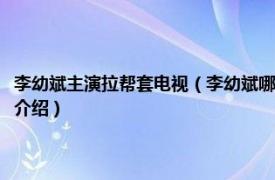 李幼斌主演拉帮套电视（李幼斌哪部电视剧中有拉帮套的情节相关内容简介介绍）