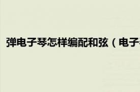 弹电子琴怎样编配和弦（电子琴怎样配和弦相关内容简介介绍）