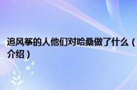 追风筝的人他们对哈桑做了什么（追风筝的人哈桑发生了什么相关内容简介介绍）