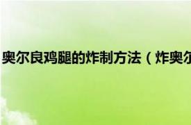 奥尔良鸡腿的炸制方法（炸奥尔良鸡腿的做法相关内容简介介绍）