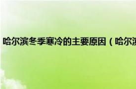 哈尔滨冬季寒冷的主要原因（哈尔滨冬天冷到什么程度相关内容简介介绍）