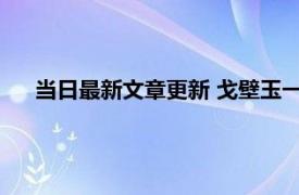 当日最新文章更新 戈壁玉一般多少钱 价格与什么因素有关