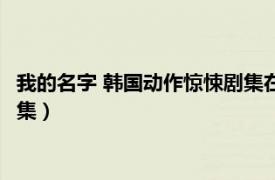 我的名字 韩国动作惊悚剧集在线观看（我的名字 韩国动作惊悚剧集）