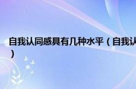 自我认同感具有几种水平（自我认同感有几种状态第2页相关内容简介介绍）