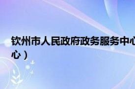 钦州市人民政府政务服务中心地址（钦州市人民政府政务服务中心）