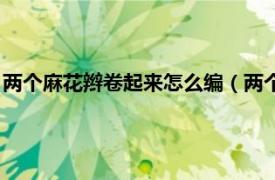 两个麻花辫卷起来怎么编（两个麻花辫怎么编相关内容简介介绍）