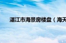 湛江市海景房楼盘（海天一色 湛江市海天一色楼盘）