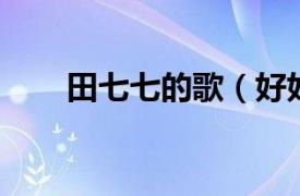 田七七的歌（好好的 田七导演歌曲）