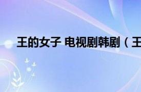 王的女子 电视剧韩剧（王的女人 2003年韩国电视剧）