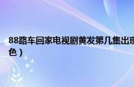 88路车回家电视剧黄发第几集出现（黄发 电视剧《坐88路车回家》中的角色）