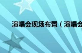 演唱会现场布置（演唱会 一定规模的现场音乐演出）